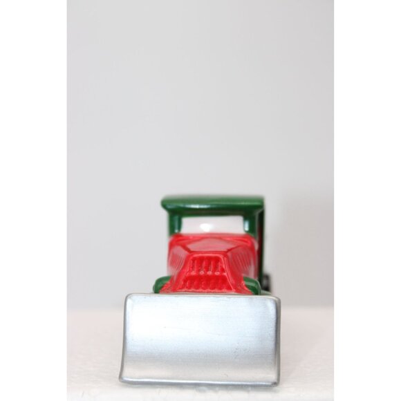 Dept 56 Snow Village - School Bus & Snow Plow - Picture 6 of 10